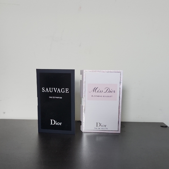 Dior Sauvage and Miss Dior Blooming Bouquet samples - Picture 1 of 5